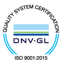 DNV-GL ISO 9001:2015 Quality System Certification